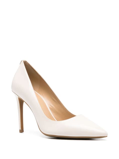 Michael Kors Khloe Pointed toe Leather Pumps 